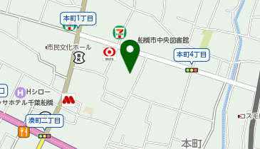 華月書道教室の地図画像