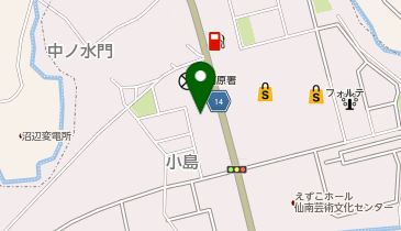 ツルハドラッグ 大河原小島店の地図画像