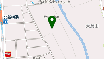 あおば新横浜ロジスティクスセンターの地図画像