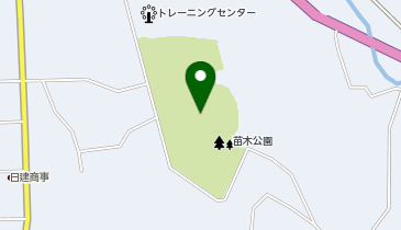苗木公園の地図画像