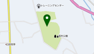 苗木公園野球場の地図画像