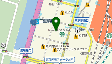 Baccarat Marunouchi(バカラショップ丸の内)の地図画像