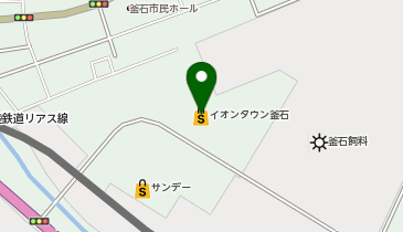 東北銀行(ATM) イオンタウン釜石店の地図画像