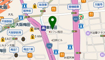 炭処 笠松の地図画像