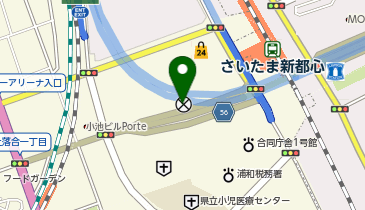 ZETTERIA(ゼッテリア) さいたまけやきひろば店の地図画像