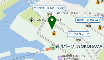人生4カット 横浜ワールドポーターズ店の地図画像