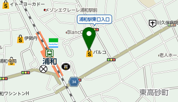 トップオブザヒル 浦和PARCO店の地図画像