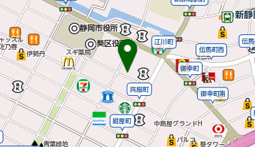 うなぎのはら川の地図画像