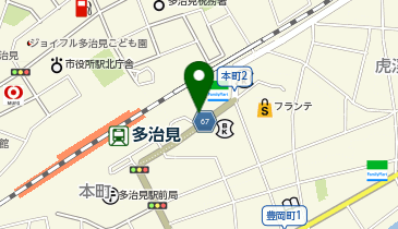 日本政策金融公庫 多治見支店の地図画像