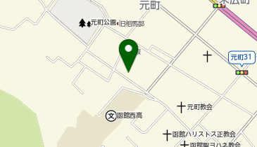ハコダテソフトハウス元町店 北櫻茶の地図画像