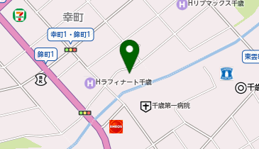 うなぎの新月 千歳店の地図画像