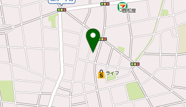 丸源ラーメン 江戸川鹿骨店の地図画像