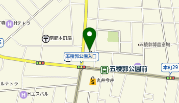 函館ロフトの地図画像