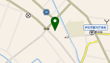 まごし市場の地図画像