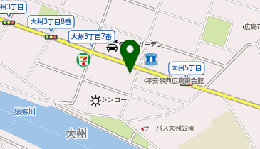 トイズキング 広島買取センターの地図画像