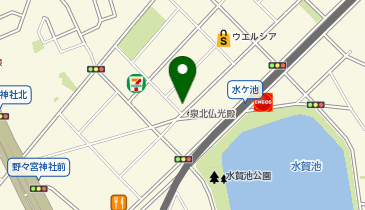 泉北仏光殿の地図画像