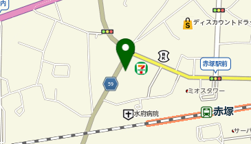 ロレインブロウ 赤塚店の地図画像