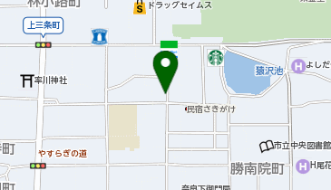 帽子のiida(イイダ)の地図画像