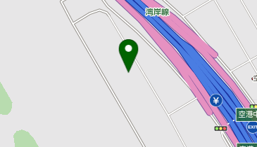 羽田空港西貨物地区の地図画像