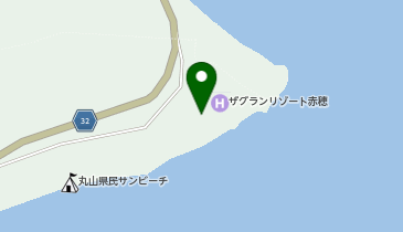 壱枚乃絵 海辺のテラスカフェ店の地図画像