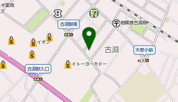 健診ステーションさがみはらの地図画像