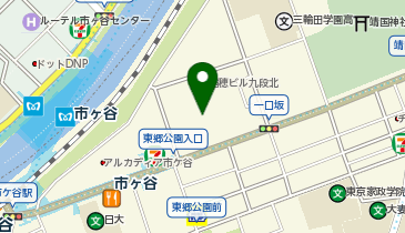 イオンリカー 市ヶ谷店の地図画像