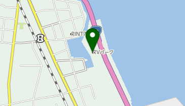 RVパーク亀川マリーナテラスの地図画像