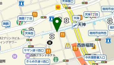 ザ・ゲートホテル福岡 by HULIC(ヒューリック)の地図画像