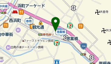 焼き鳥 彩鳥の地図画像