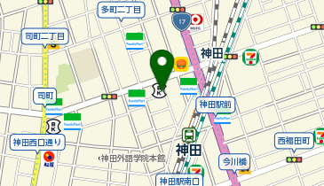 BRISKSTAND KANDA(ブリスクスタンド カンダ)の地図画像