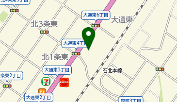 フローリスト自由花の地図画像