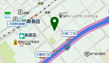 神戸在日コリアンくらしとことばのミュージアムの地図画像