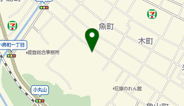 白馬カレーの地図画像