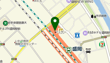 アクセア 盛岡フェザン店の地図画像