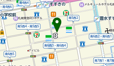 ロールアイスクリームファクトリー 札幌すすきの店の地図画像
