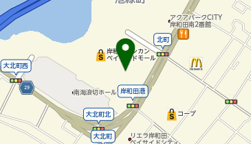 LOCUST(ローカスト) 岸和田カンカンベイサイドモール店の地図画像