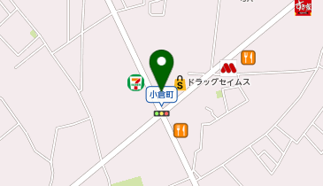 丸源ラーメン 千葉小倉町店の地図画像