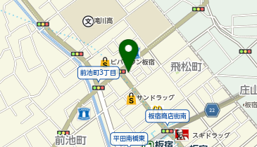 くろかま屋の地図画像