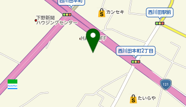 Foxfire(フォックスファイヤー) WILD-1 西川田の地図画像