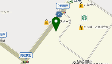 しゃぶ菜 ららぽーと立川立飛の地図画像