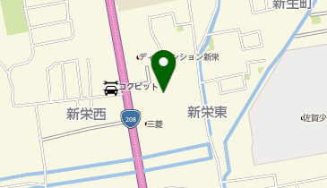 ラ・ムー 佐賀新栄店の地図画像