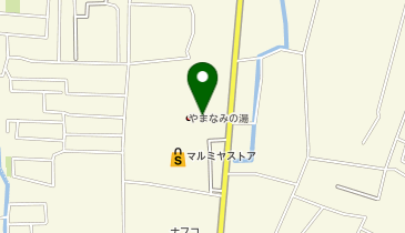 大分森町温泉 やまなみの湯の地図画像