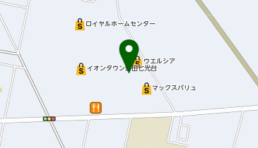 築地銀だこ イオンタウン野田七光台店の地図画像