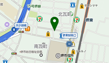 占 開話堂の地図画像