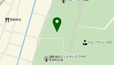 国際海浜エントランスプラザの地図画像