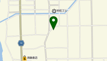 おくの園芸の地図画像