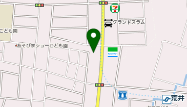 自家製麺ラカンの地図画像