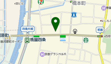 株式会社はれま(チリメン山椒はれま) 祇園店の地図画像