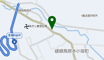 あだしの井和井の地図画像