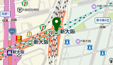 新大阪井和井の地図画像